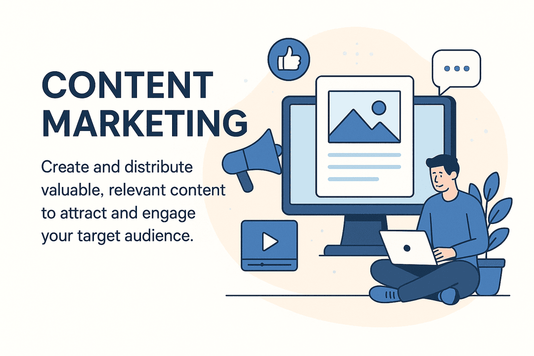 Content Marketing Illustration